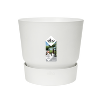 Pot Elho Greenville rond Blanc - D24 x H23 Everspring