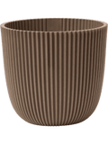 Pot Capi Nature Groove en taupe chaud - D17 cm - GREEN OASIS - SHOP