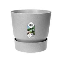 Pot Elho Greenville rond Gris - D24 x H23 - GREEN OASIS - SHOP