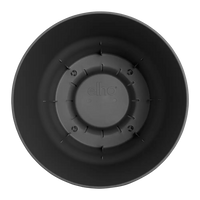 Pot Elho Greenville Rond Noir - D18 x H17 - GREEN OASIS - SHOP