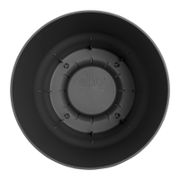 Pot Elho Greenville Rond Noir - D24 x H23 - GREEN OASIS - SHOP Plantes vertes originales livrées à votre domicile