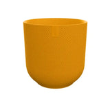 Pot Elho Jazz Rond Jaune Ambré - D23cm - H21cm - D14 Everspring