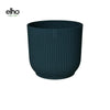 Pot Elho Vibes Fold Rond Bleu - D25 x H23 - GREEN OASIS - SHOP