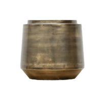 Pot Indigo Vintage Or - D46 x H41 - GREEN OASIS - SHOP Plantes vertes originales livrées à votre domicile