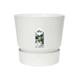 Pot Elho Greenville rond Blanc - D24 x H23 Everspring