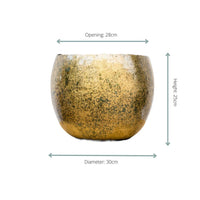 Pot Ellen Brass - 30x25 Everspring