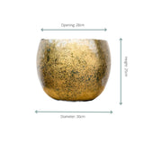 Pot Ellen Brass - 30x25 Everspring